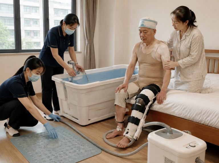 高邮术后康复居家助浴服务
